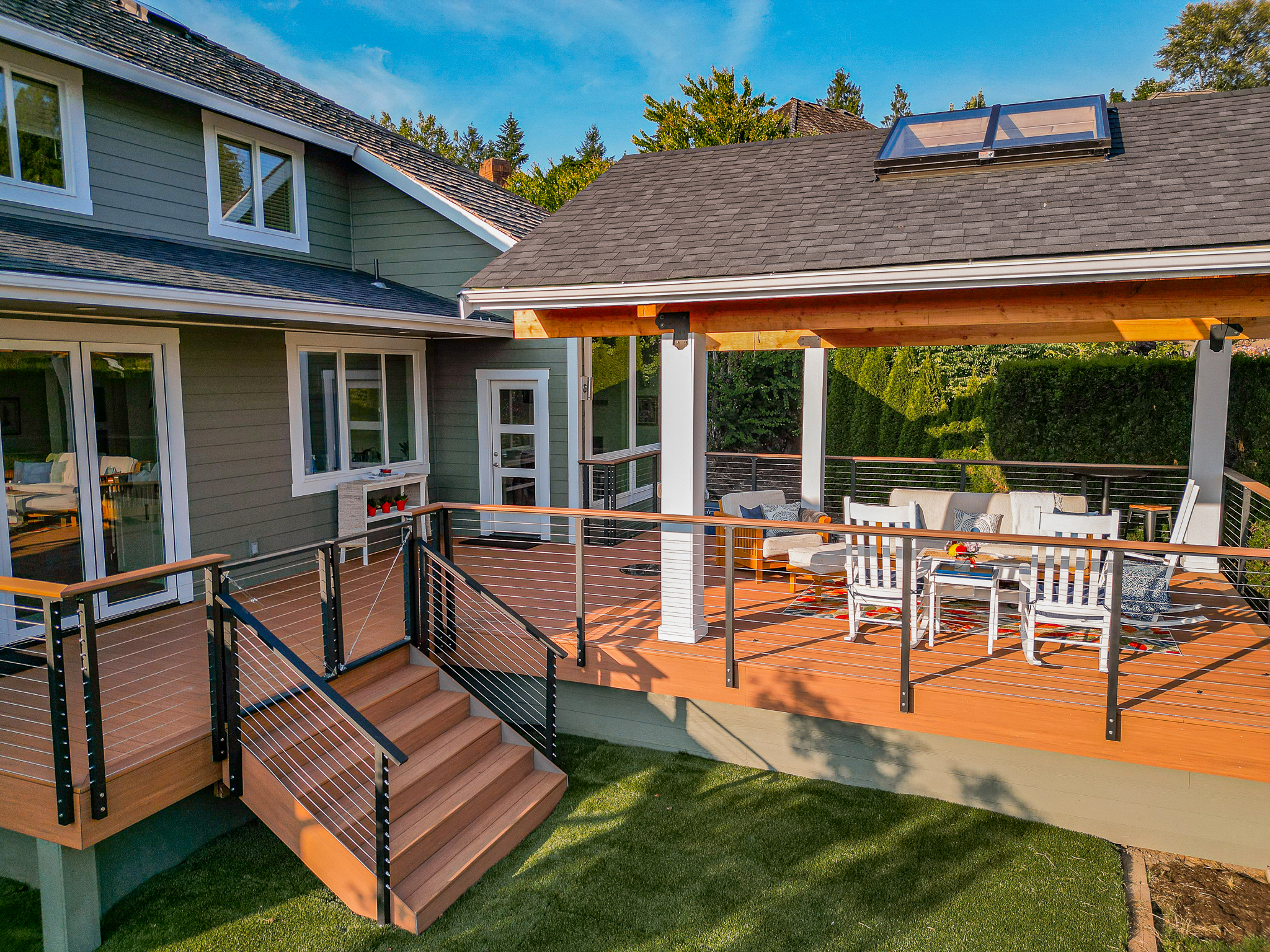 8 Must-Have Deck Design Trends in 2025 - Bellevue Deck & Patio Covers